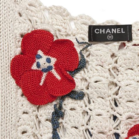 chanel crochet earrings.